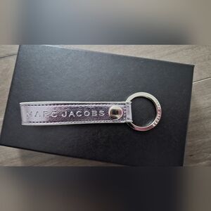 Marc Jacobs Metallic Lavender Key Holder Ring